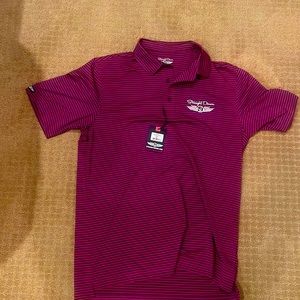 NEW straight down golf polo medium